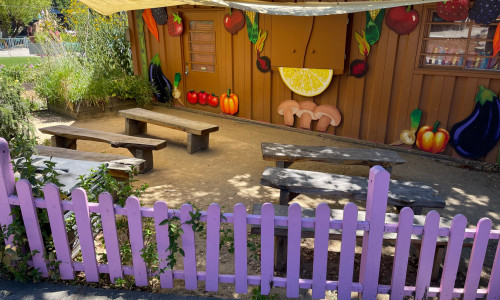Fairyland, Oakland - Little Miss Muffet Outdoor Accessible Classroom